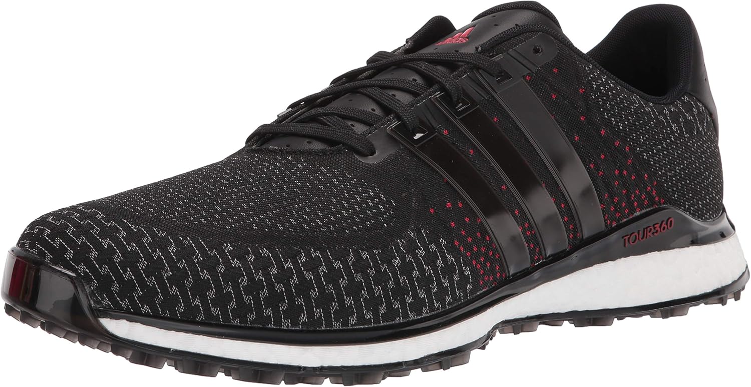 Мужские кроссовки Adidas Golf Tour360 XT-SL, черный/серый/алый