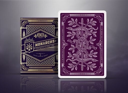 

Monarchs Purple, игральные карты, Теория11 Inna marka