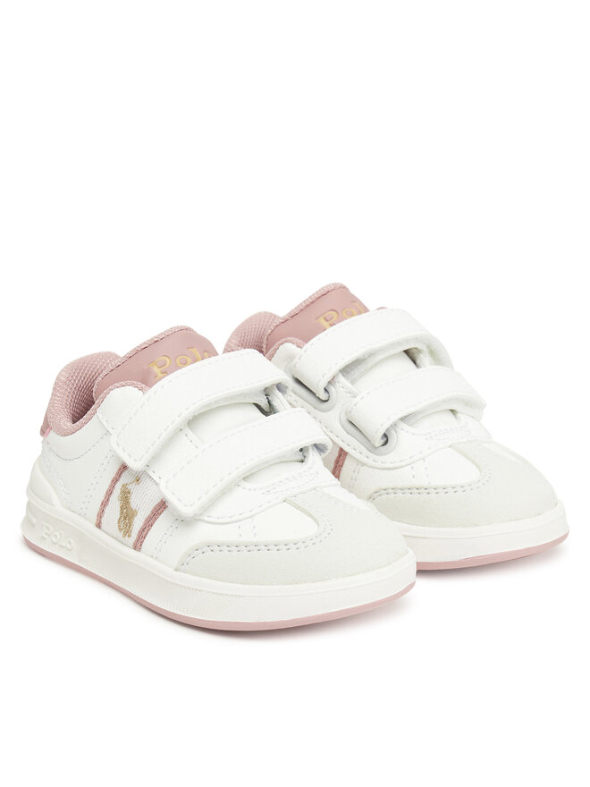 Кроссовки Heritage Court III T-Toe Ez RL03360101 Polo Ralph Lauren, белый — фото 2