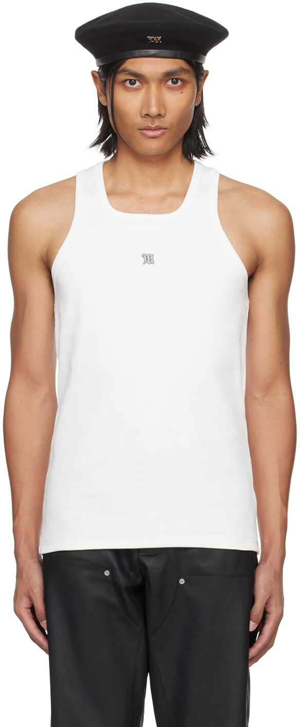 

Белая майка 'The M' Misbhv