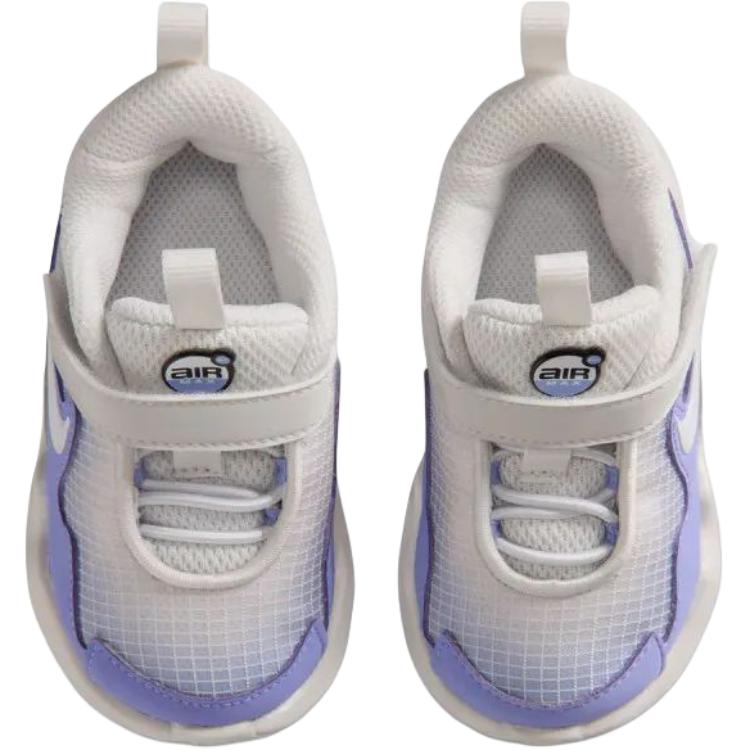 Nike Air Max Nova Low top Toddler Shoes White Purple Infant And Toddler — фото 4