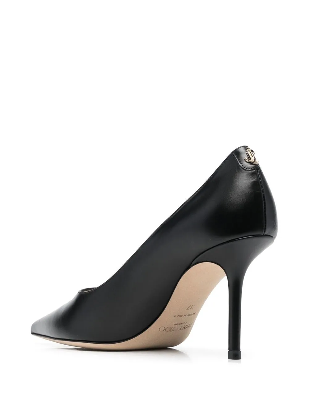 Туфли-лодочки Love 85 с заостренным носком JIMMY CHOO, черный — фото 3