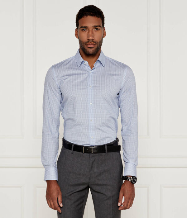 

Футболка Boss H Рank S Kent C1 Slim Fit, синий