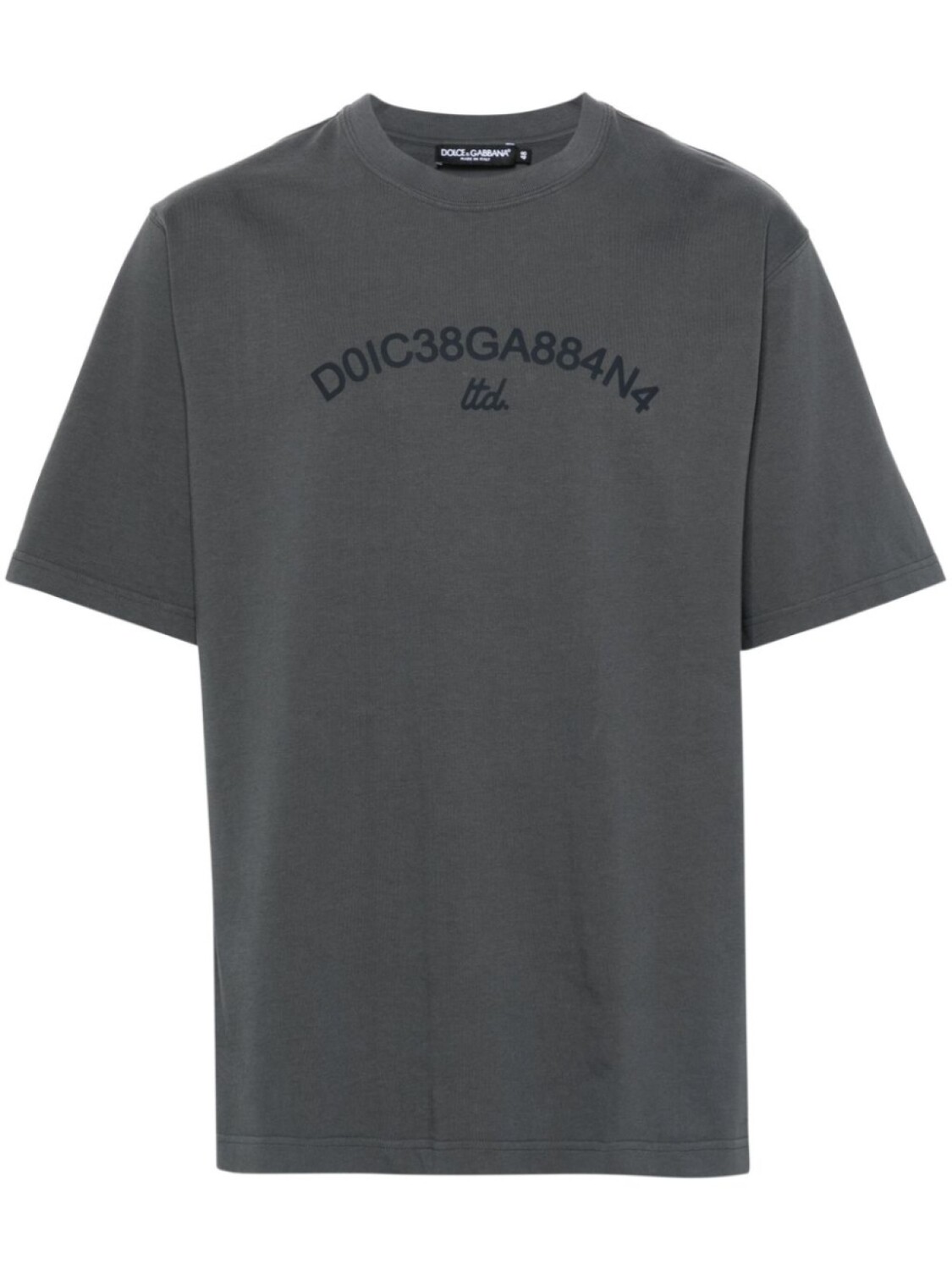 

Dolce & Gabbana футболка с логотипом, серый