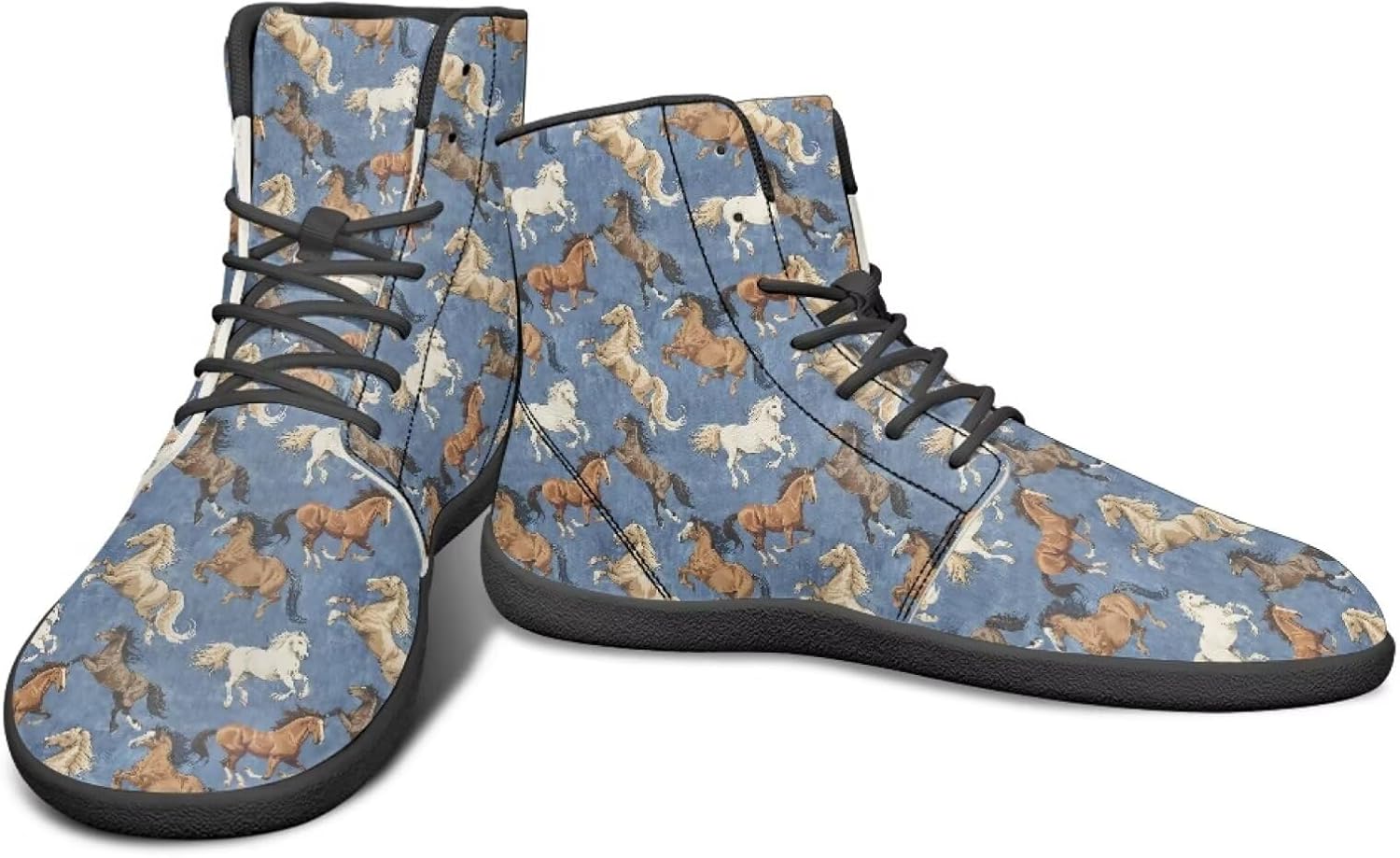 

Кроссовки с анималистическим принтом - высокие кроссовки с широким носком для кросс-тренинга для мужчин Watdotory, белый/коричневый