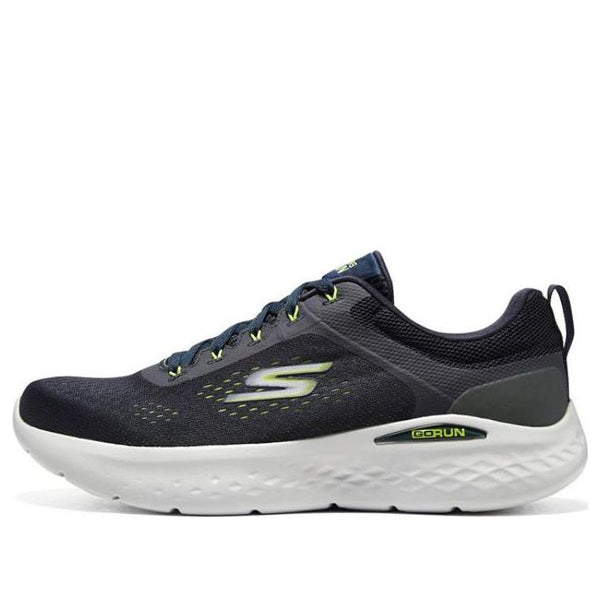 

Кроссовки go run lite 'navy lime' Skechers, синий