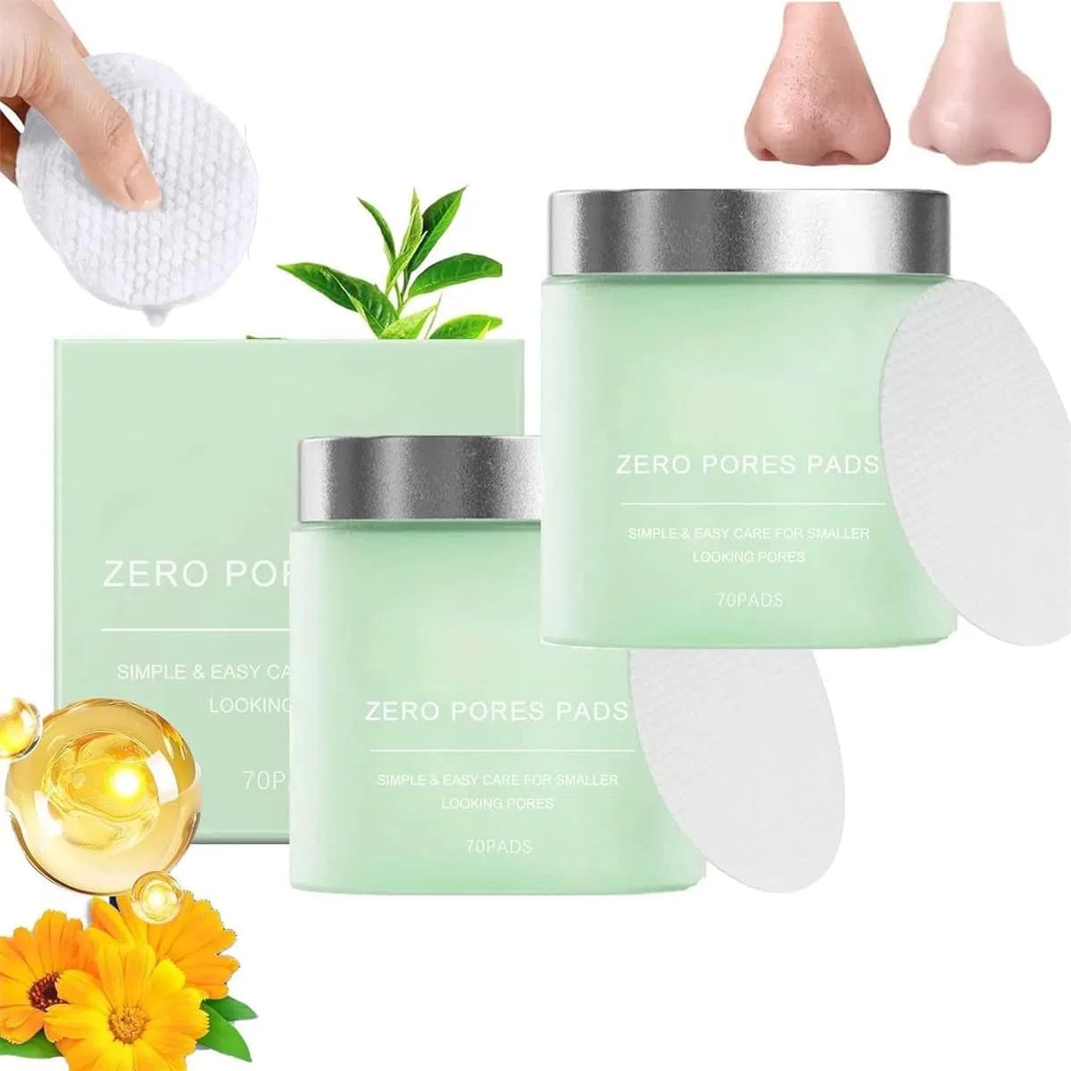 Корейские отшелушивающие пэды для лица Zero Pore Pads 2.0 Generisch, Pack Of 2