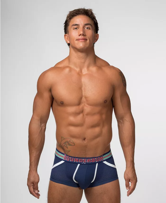 

Мужские трусы VARSITY Anatomic Mini Trunk Rounderbum, синий