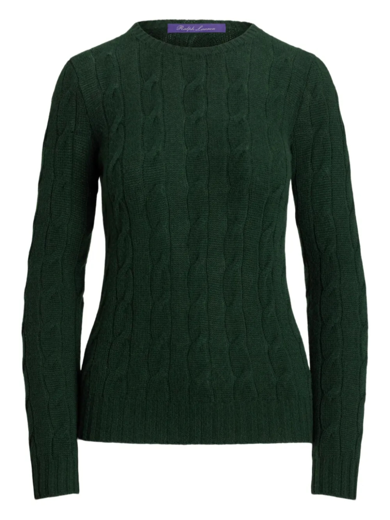 

Ralph Lauren Collection свитер фактурной вязки, зеленый