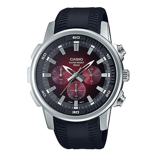 

Часы Casio Dress Classic Analog Watch 'Black Red Silver', красный