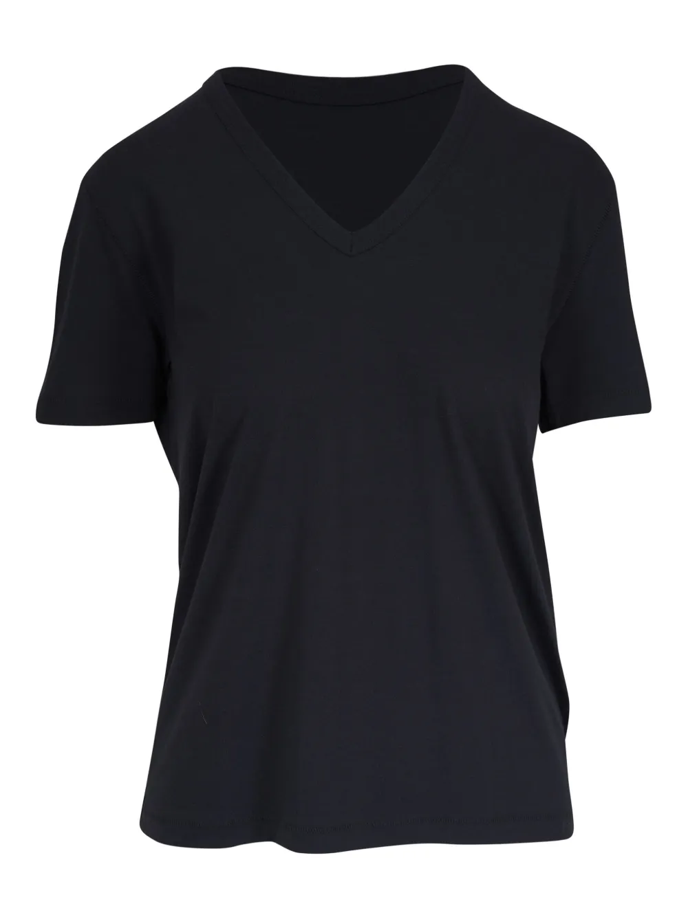 

Футболка с V-образным вырезом Majestic Filatures, черный