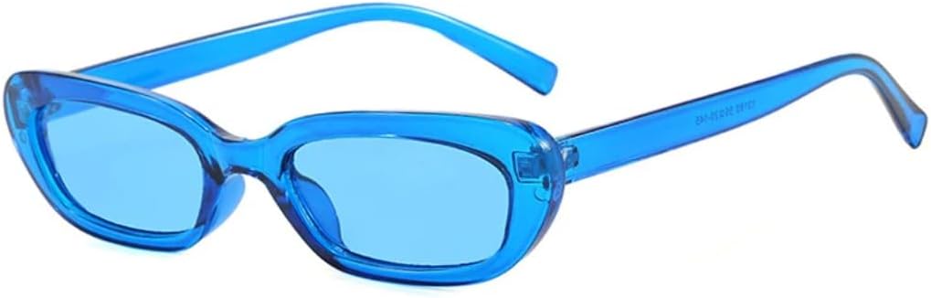 

Солнцезащитные очки с защитой UV400 | Маленький размер "кошачий глаз" сине-зеленый | для женщин и мужчин, для занятий спортом на открытом воздухе и вождения (сине-синий) LXLHWN, Blue Blue