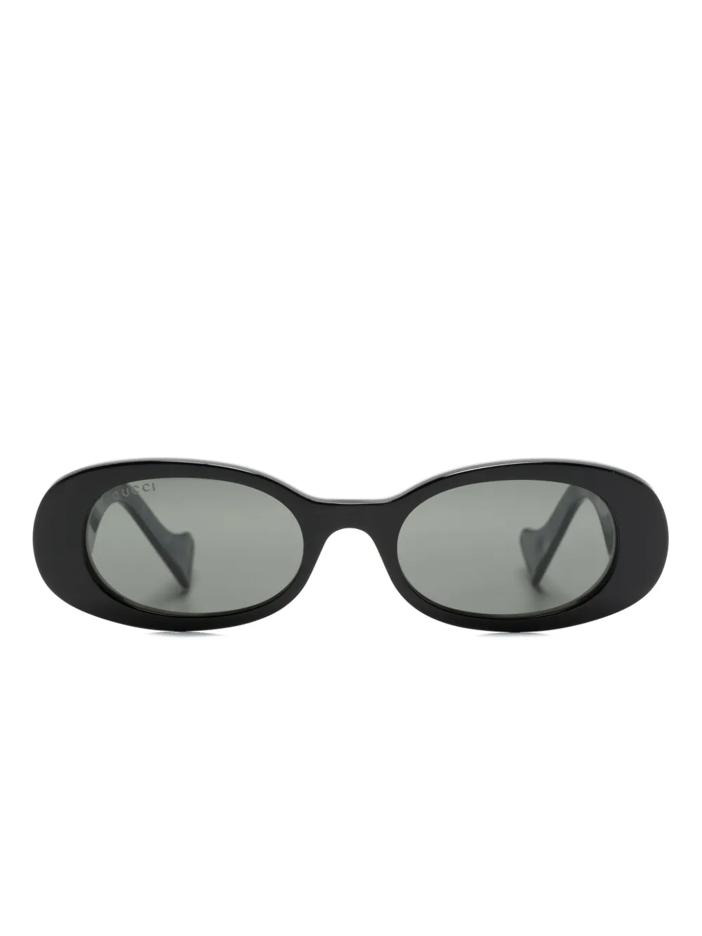 

Солнцезащитные очки в овальной оправе с логотипом GG Gucci Eyewear, черный
