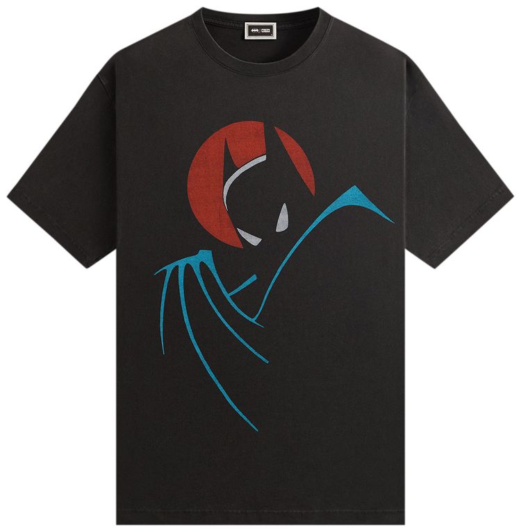 

Футболка Kith x Batman Animated Vintage Tee 'Black', черный