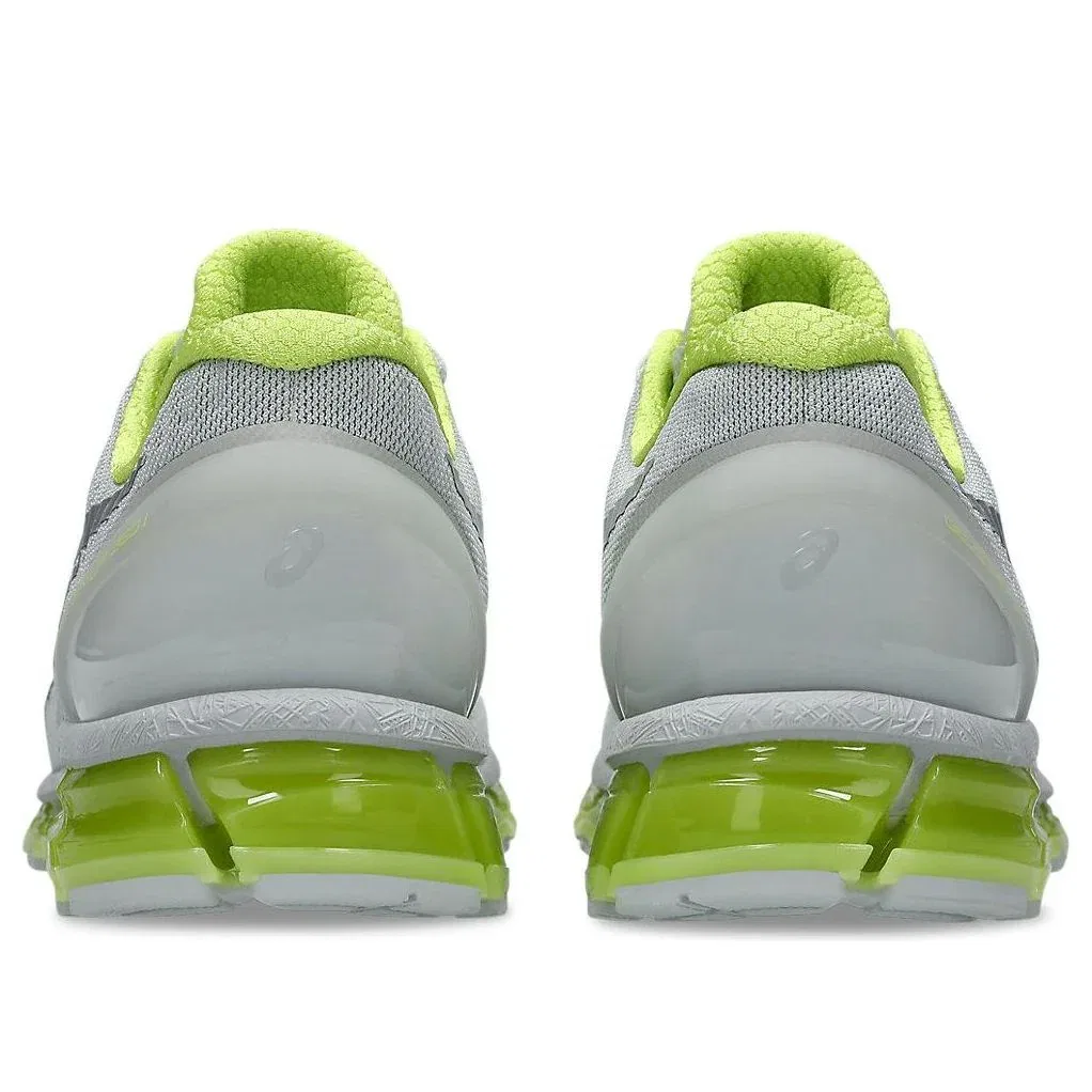 Кроссовки ASICS Gel-Quantu 360 I 'Glacier Grey Neon Lime' 1203A730-022, серый — фото 4