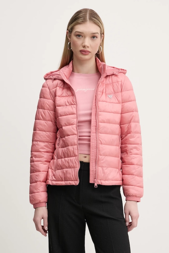 

Куртка Guess Jeans, розовый