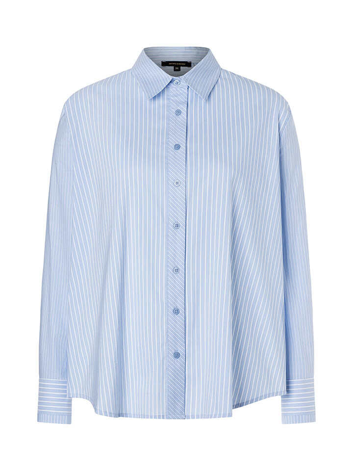 

Блуза More & More, светло-синий