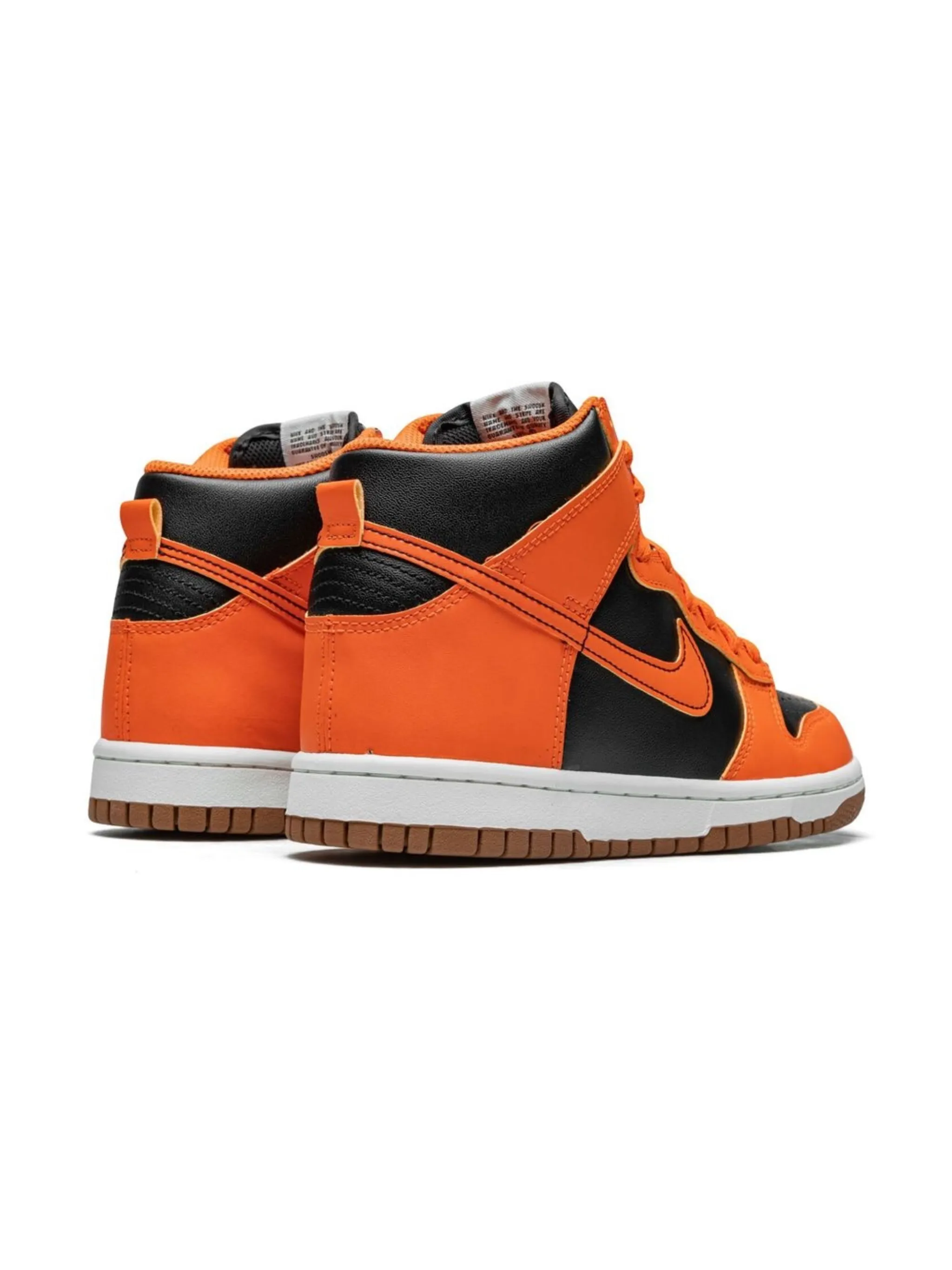 Кроссовки Dunk High Nike Kids, оранжевый — фото 3