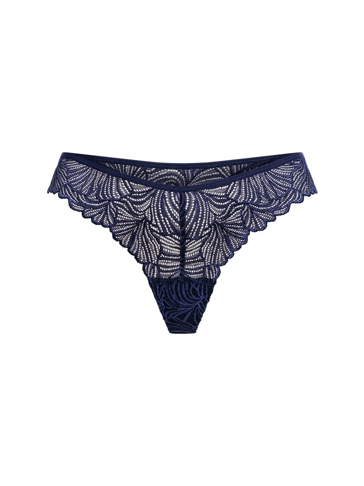 

Трусы Erlich Textil String FLUID LACE BRAZIL, цвет mitternachtblau