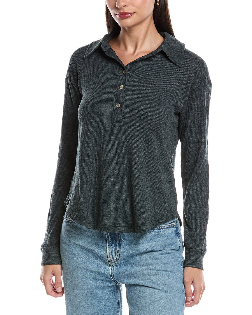 

Майкл Старс Амина Хенли рубашка Michael Stars, зеленый