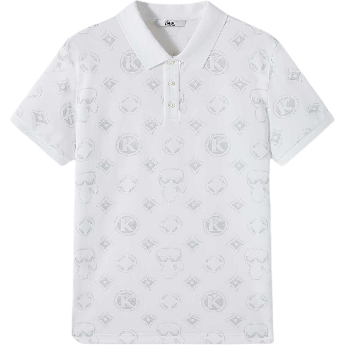 

KARL LAGERFELD / Karl Lagerfeld Jeans Футболка-поло Karl Lagerfeld SS25 мужская белая, Белый, KARL LAGERFELD / Karl Lagerfeld Jeans Футболка-поло Karl Lagerfeld SS25 мужская белая