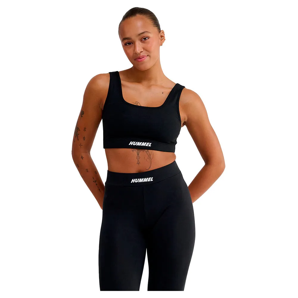 

Футболка без рукавов спортивная Hummel Elemental Cotton Sports, черный
