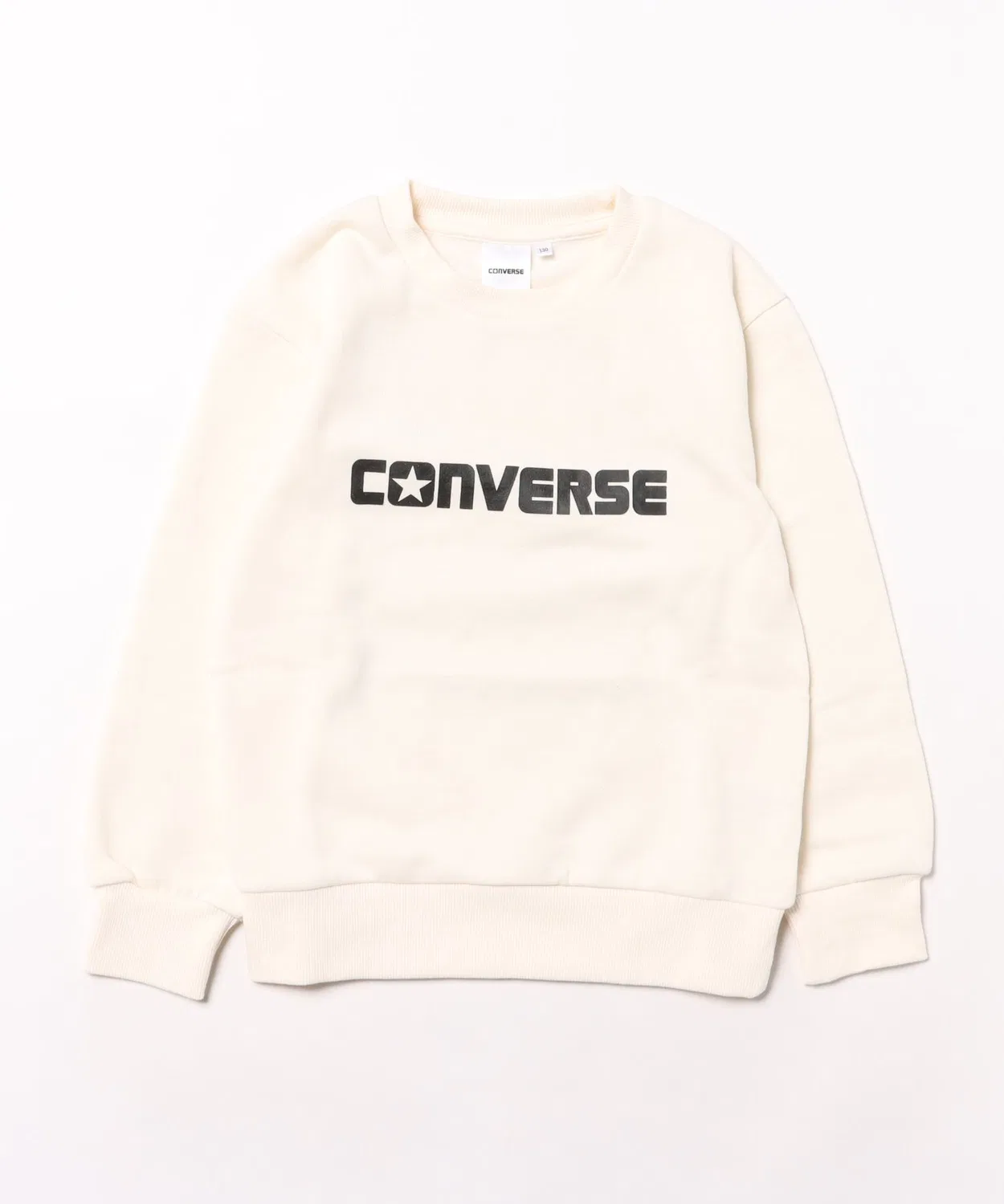 Свитшот Converse детский лонгслив офф-белый