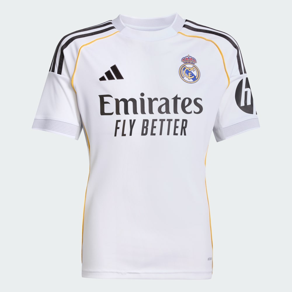 Джерси Adidas Real Madrid 25/26 Home Jersey Kids, белый — фото 4
