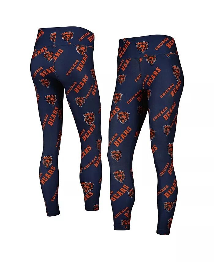 

Женские темно-синие леггинсы с принтом Chicago Bears Concepts Sport