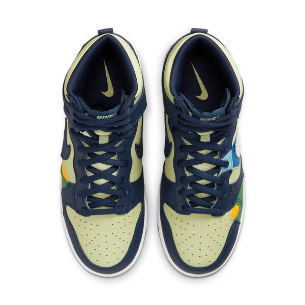 Кроссовки dunk high 'see through' Nike, мультиколор — фото 4
