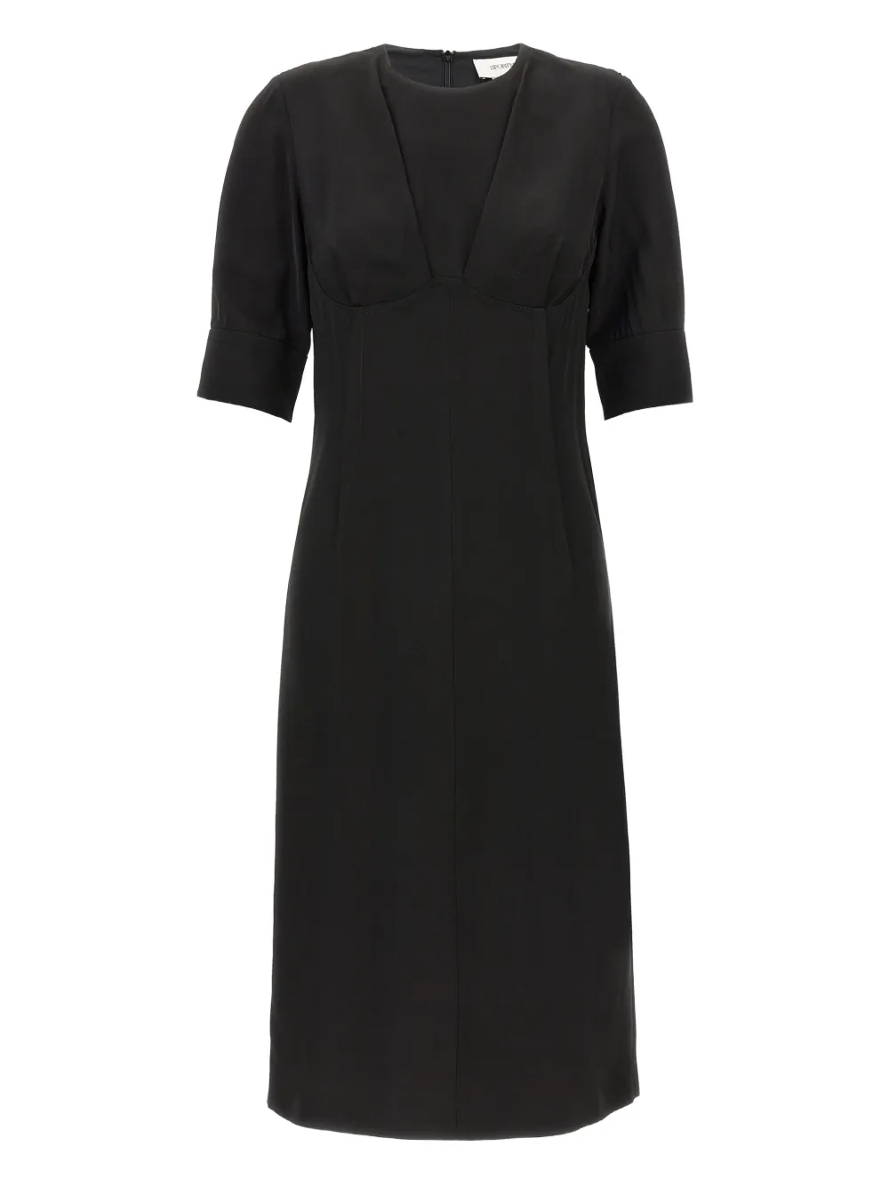 

Платье с короткими рукавами SPORTMAX, черный