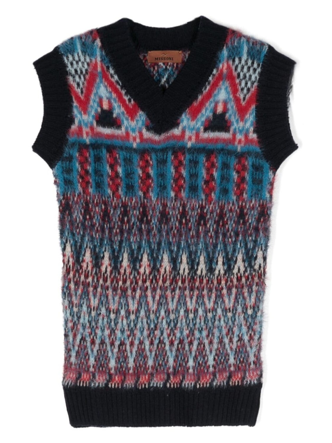 

Missoni Kids фактурный жаккардовый топ, мультиколор