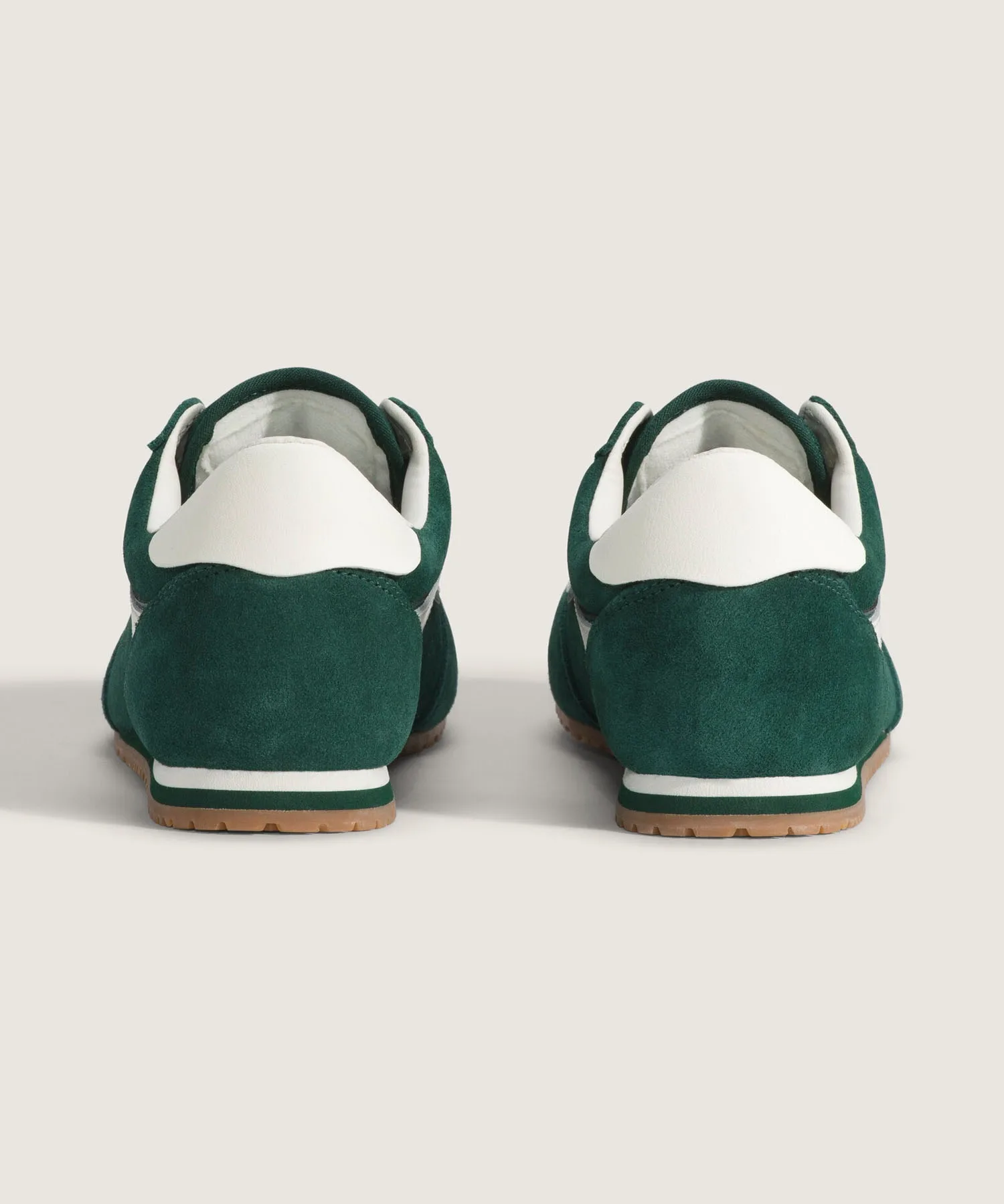 Унисекс кеды из натуральной кожи Super Lowpro VANS изумрудные — фото 4
