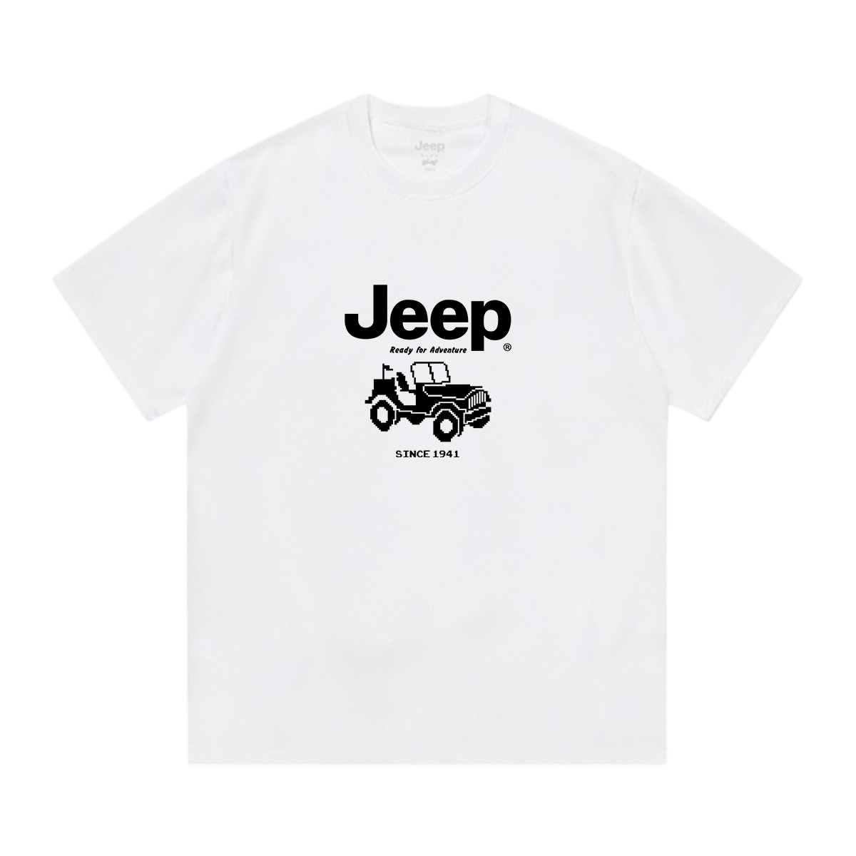 Футболка для школьников с круглым вырезом Moderate Jeep, темно-серый — фото 3