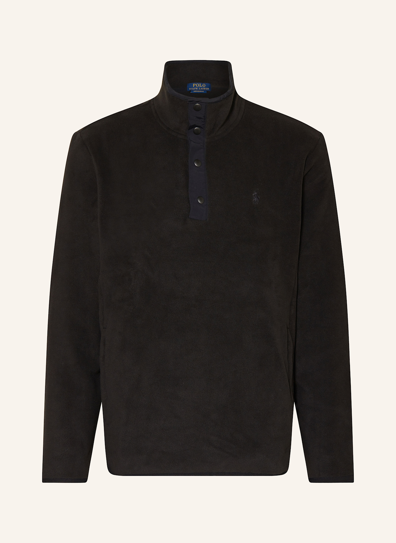 

Флисовый свитер Polo Ralph Lauren, черный