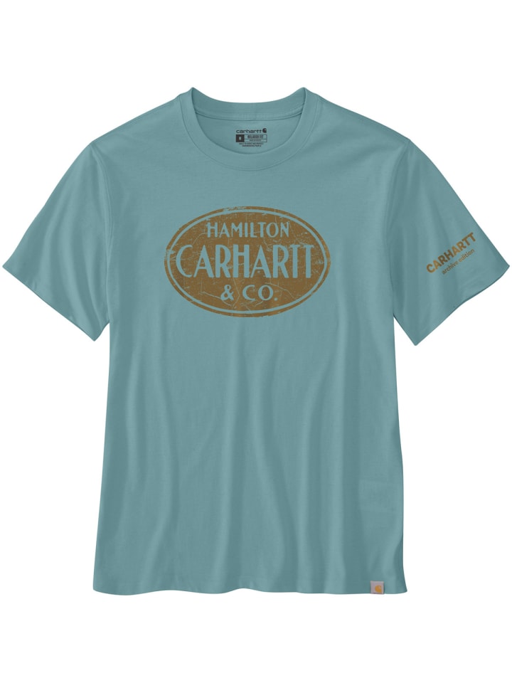 

Футболка CARHARTT , светло-синий