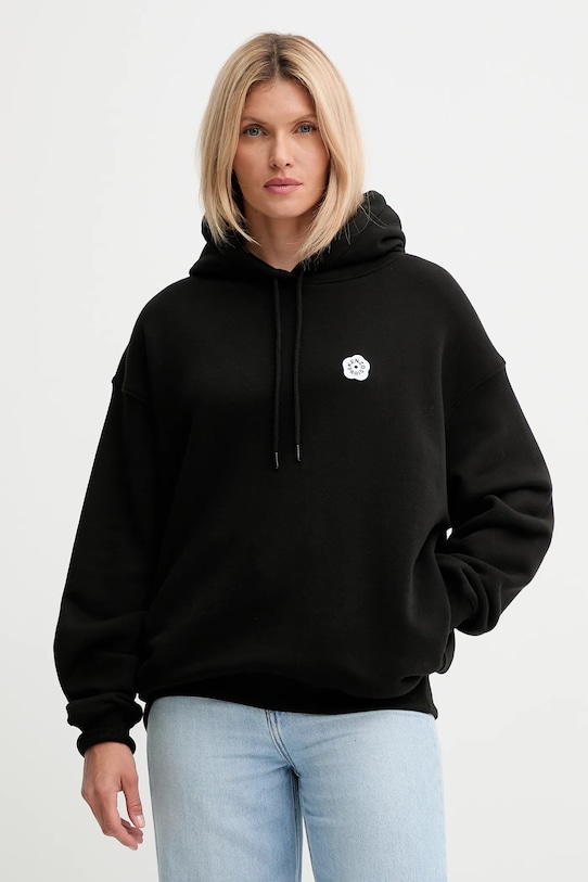 

Хлопковая толстовка Kenzo, черный