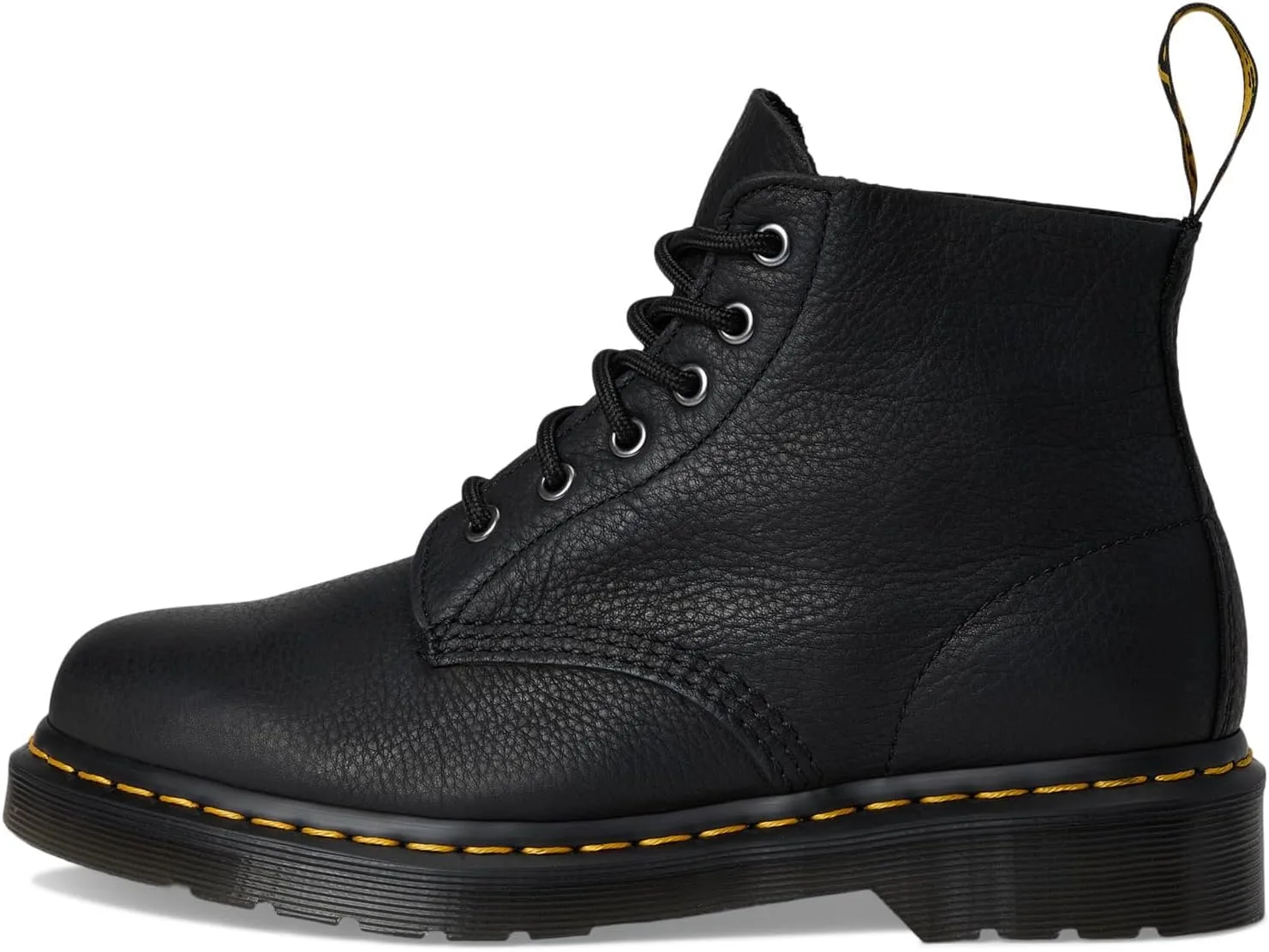 Ботинки Botinki Dr. Martens Unisex 101 Unbound из натуральной кожи. Модные ботинки, черный — фото 4