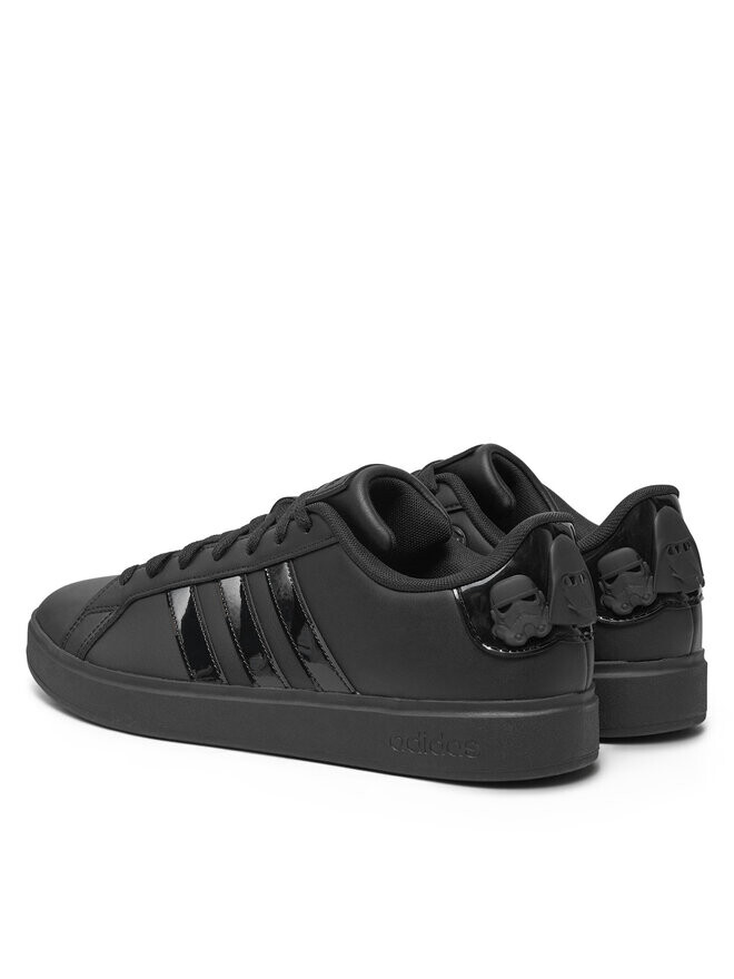 Кроссовки adidas Star Wars Grand Court JI2842, черный — фото 3