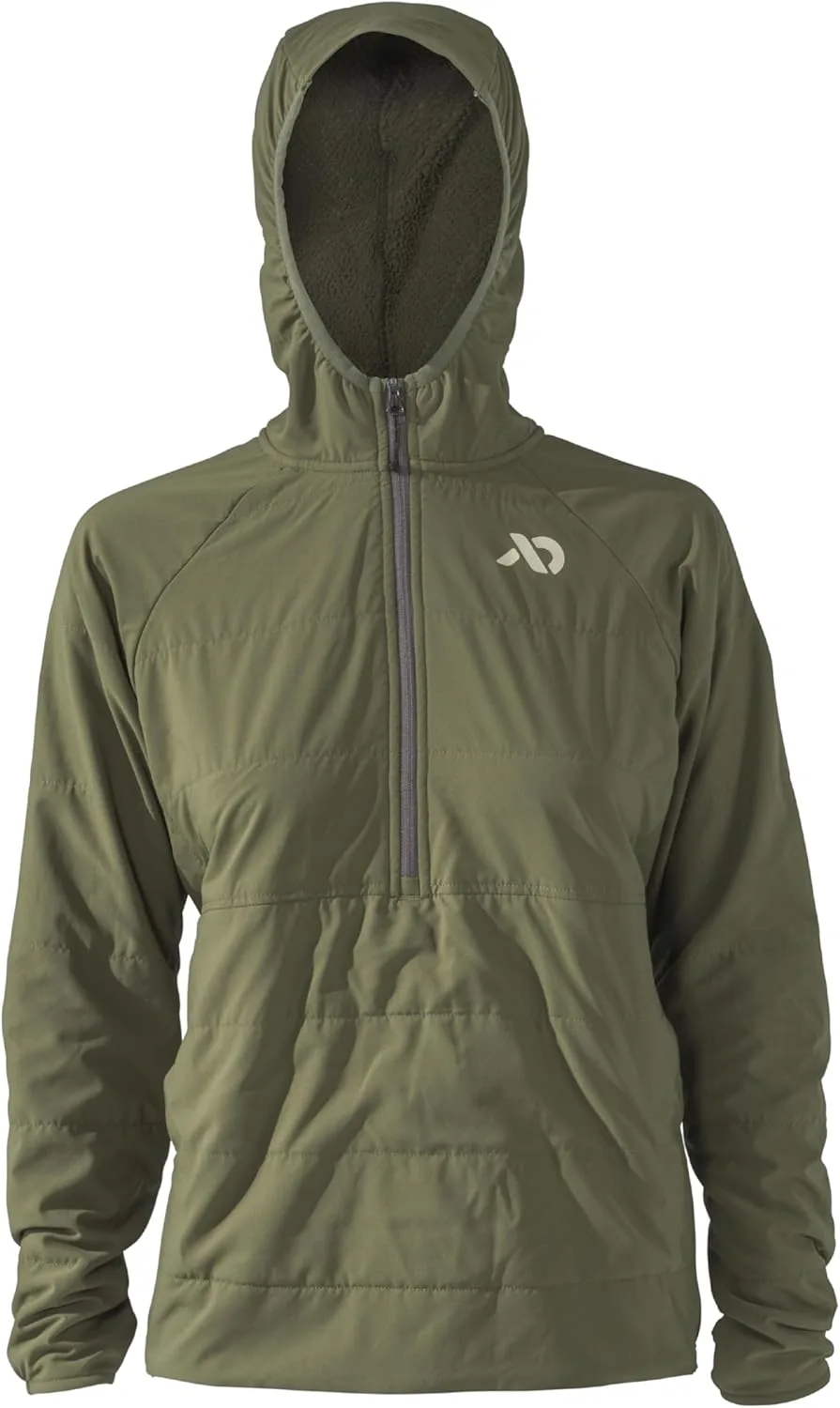 

First Lite Women's Navigator Hoody — многосезонный средний слой Softshell для охоты в горах и с вышки