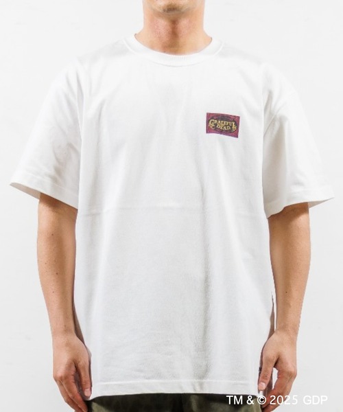 

Grateful Dead Футболка с принтом, RIVER SIDE CULTURE, белый