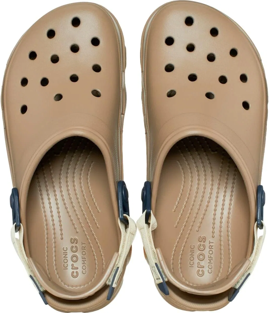 Классические универсальные сабо Crocs унисекс, Khaki Multi — фото 2
