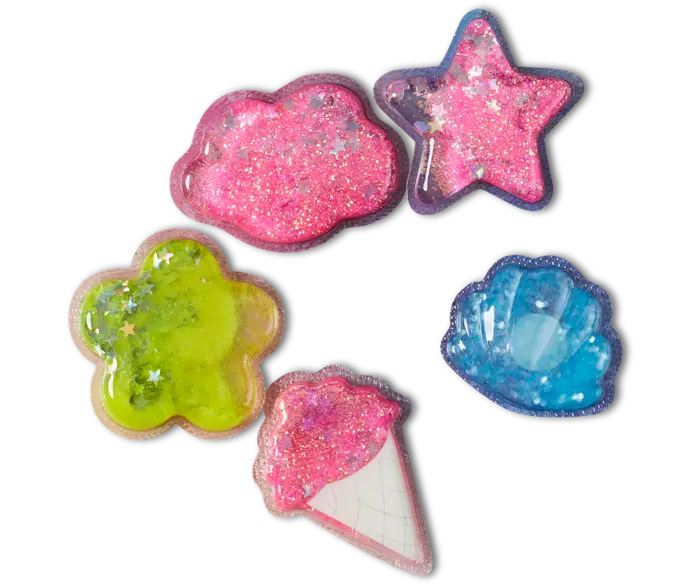 

Джиббитсы Squish Glitter Icons 5 Pack Crocs