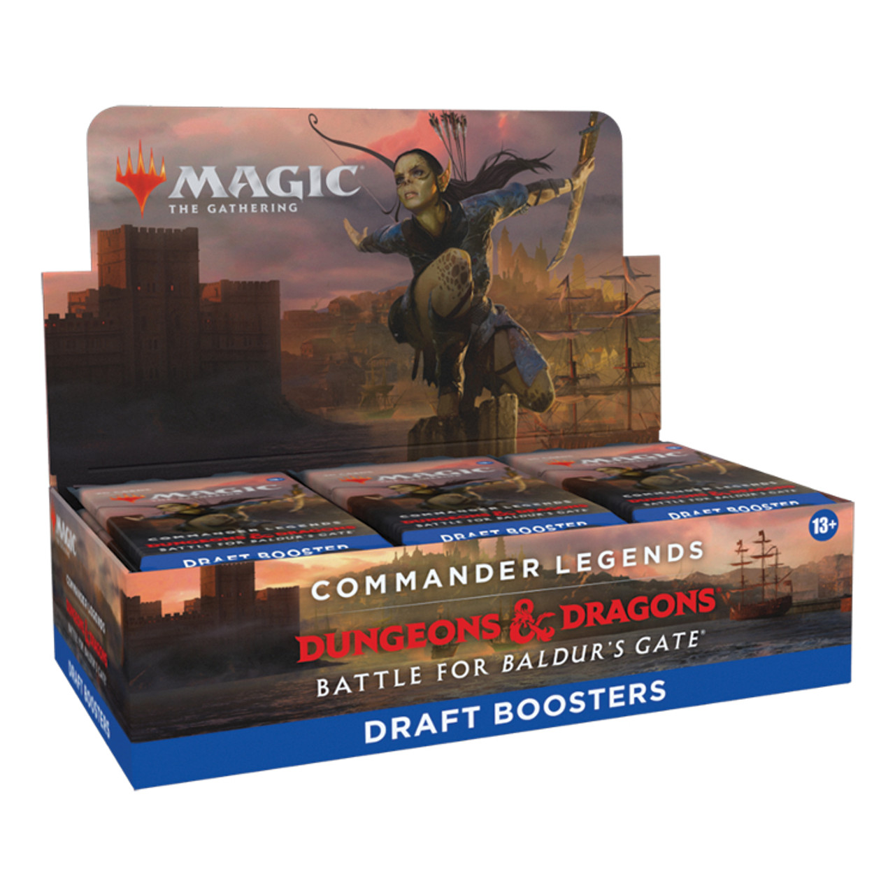 

Карточная игра Magic: The Gathering - Commander Legends - D&D Battle for Baldur's Gate - Draft Booster Box