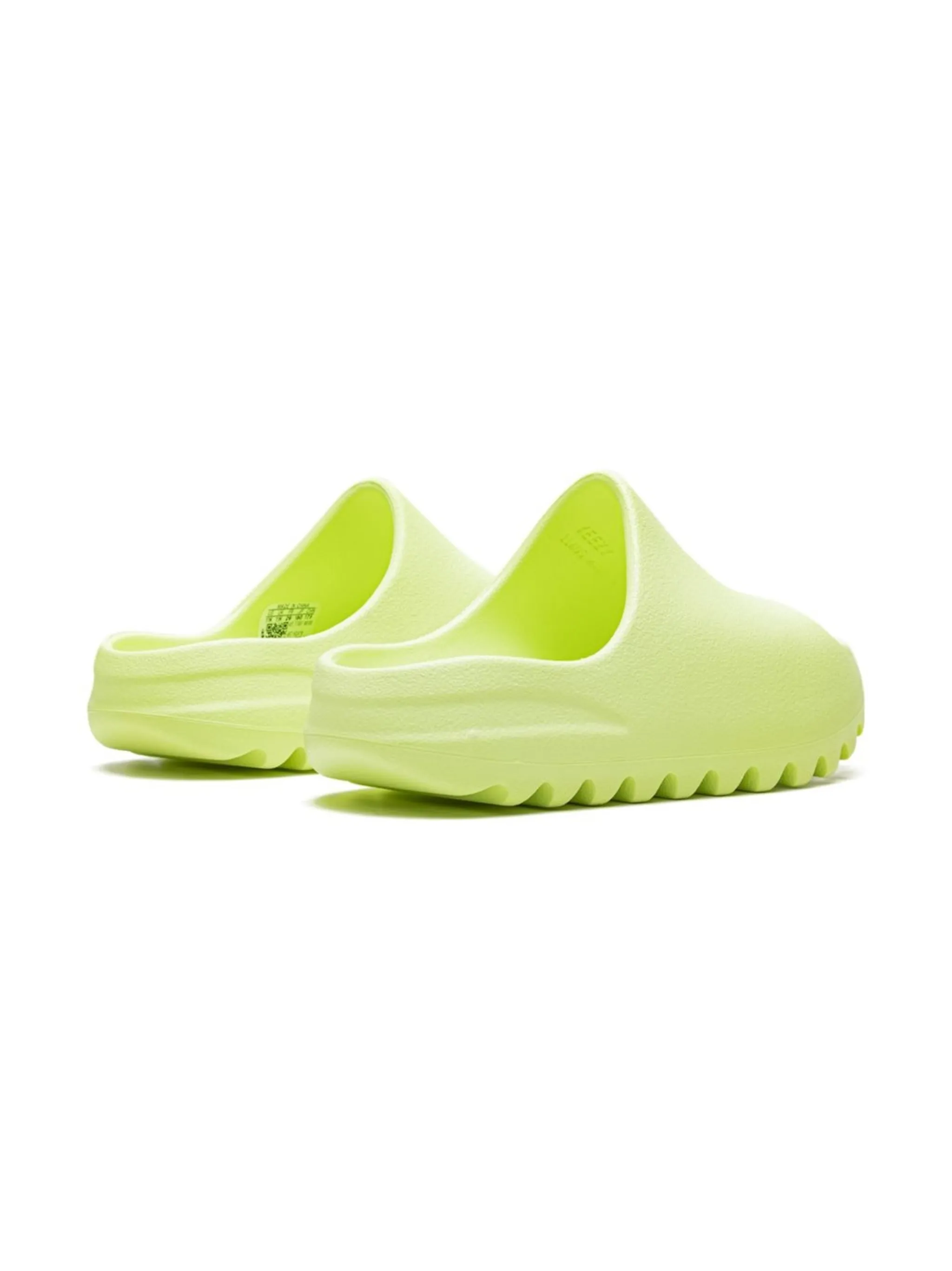 Кроссовки Yeezy Slide Kids Glow Adidas Yeezy Kids, желтый — фото 3