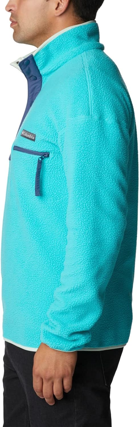 

Columbia Мужская флисовая куртка Helvetia Half Snap, Bright Aqua