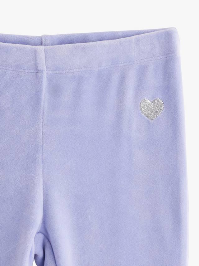 Детские леггинсы с расклешёнными штанинами Lindex, Lilac — фото 3