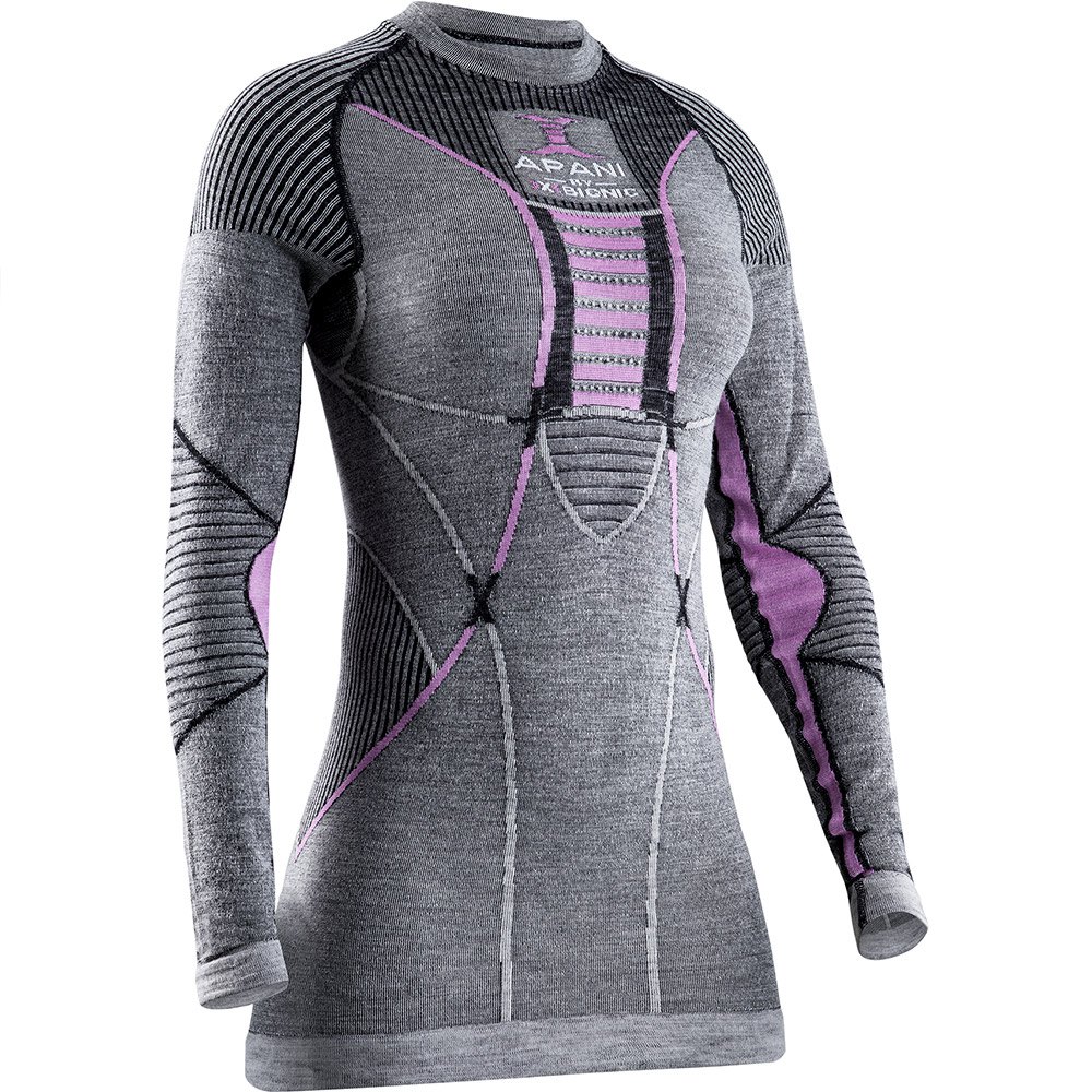 

Базовый слой X-BIONIC Apani 4.0 Merino, серый