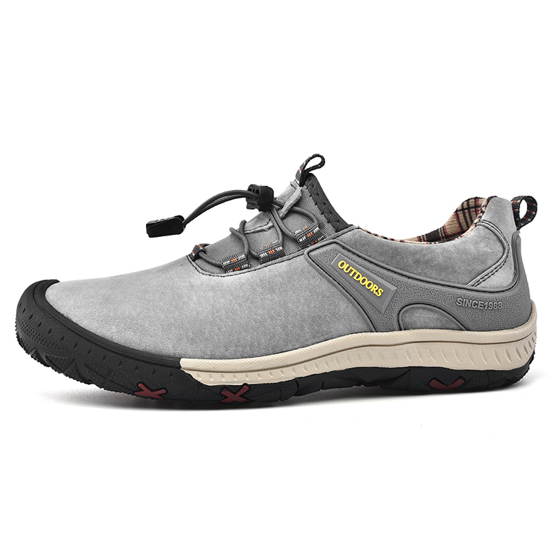 

Повседневные туфли мужские серые Wen Nai, Gray