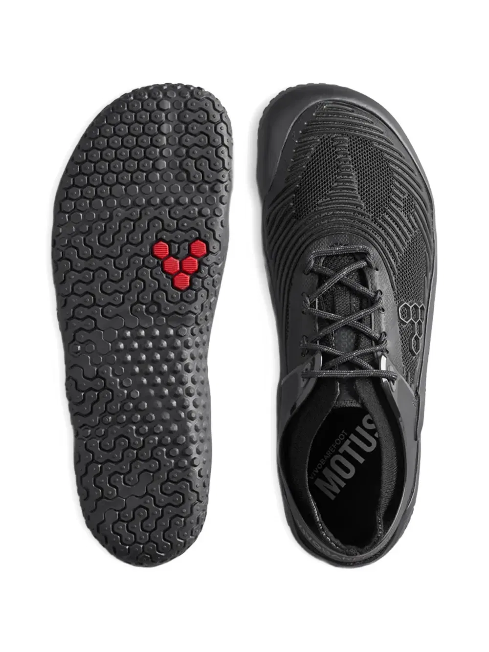 Кроссовки Motus Strength II с сетчатыми вставками Vivobarefoot, черный — фото 4